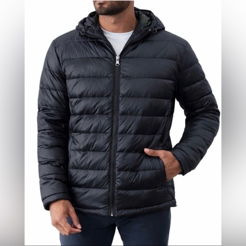 Linksoul Down Mens Kirkwall Black Hoodie Jacket Twilight Jacket Sz Small Outdoor